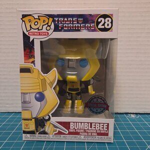 Funko POP Retro Toys Transformers Bumblebee Special 28 Vinyl Figure